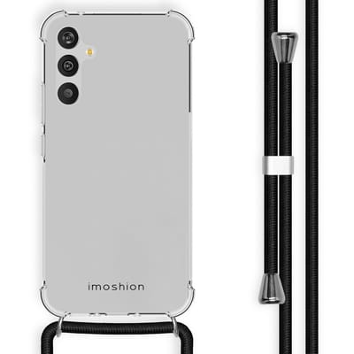 imoshion Hoesje - Geschikt voor Samsung Galaxy A34 (5G) - Backcover met koord - Zwart