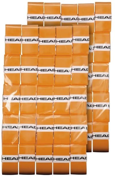 Head Prime Tour - Overgrip - Tackiness - Comfort - Oranje - 50 stuks