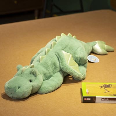 90-150cm Gigantisch Vliegende Draak Pluche Kussen Zacht Knuffeldier Sneeuw Draak Pterosaurus Pop Cadeau voor Kinderen about 90cm