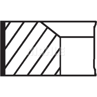 Zuigerveren set MAHLE 002 49 G0