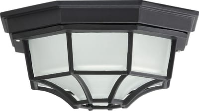 Rabalux - Buitenlamp/ Plafondlamp - Kleur: Zwart
