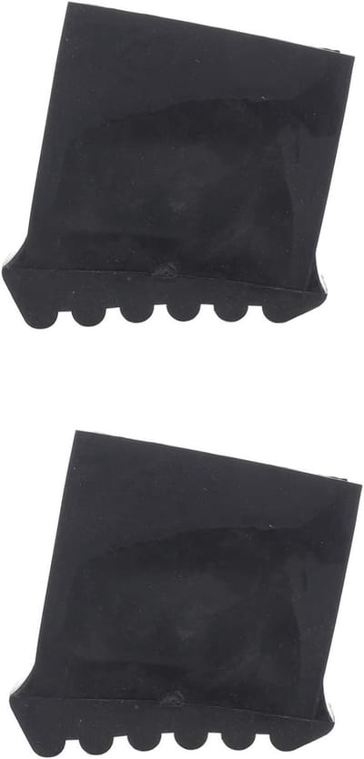 Ladder Voet Covers - Rubberen Steunen - Vloer Beschermen - Slijtvast Materiaal - 7.5x6.7x3.7CM - Zwart