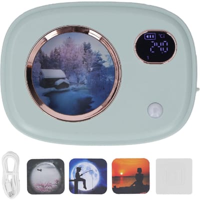 Geurdispenser Smart Digitaal Display Ultrasone Geur Aromatherapie Diffuser voor Toilet groen