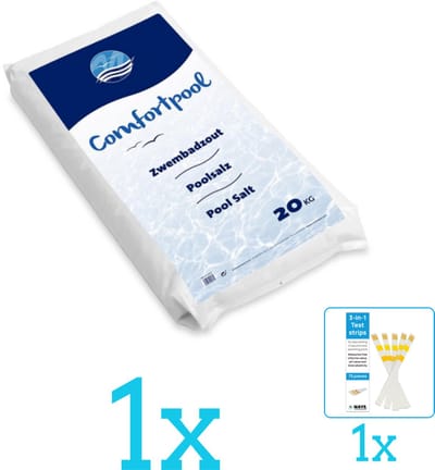 Comfortpool - Zwembadreinigingsmiddel - Zwembadzout - 20 kg - Volumebundel - Zwembadzout - 1-delig