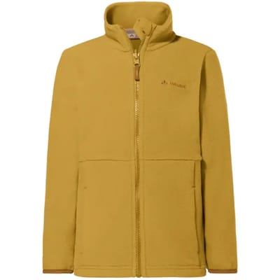 Vaude Pulex Ii Fleece Met Volledige Rits Geel 104 cm Jongens,Meisjes