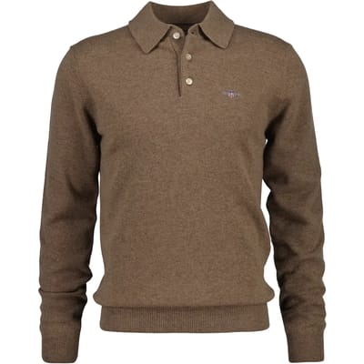 Polo met lange mouwen Gant Superfine