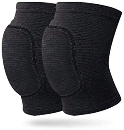 Kniebeschermers - Kniebrace Knieband - Sporten Bescherming - Verstelbare Compressiebanden - 2 stuks - Zwart