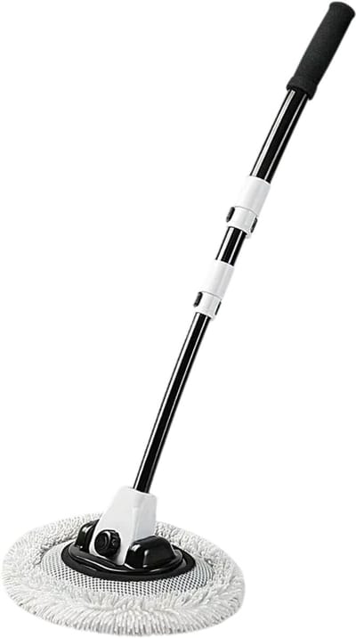 Autowasmop met Zachte Chenille – Krasvrije Autowasmop voor Auto Wassen en Auto Reiniging – 1 Set Mop