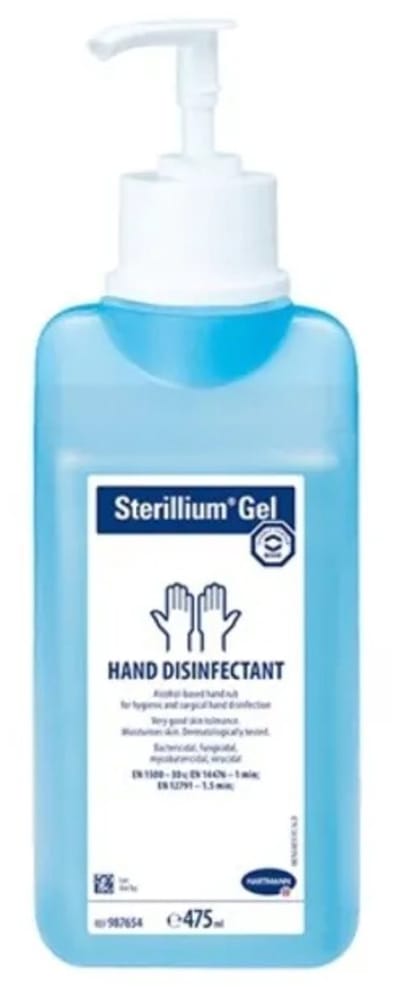 Sterillium pure gel met pomp- 20 x 475 ml voordeelverpakking