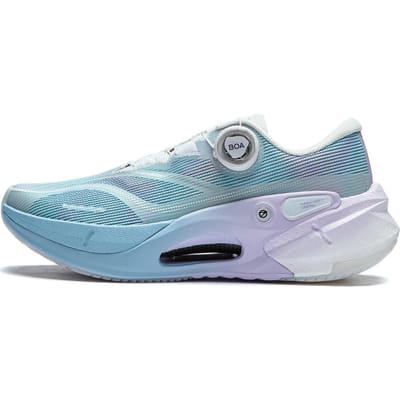 Li Ning Lijun 7 Pro V2 Comfortabel Veelzijdig Antislip Slijtvast Laag Uitgesneden Casual Hardloopschoenen Dames Sneakers Blauw Paars ARZU002-3 38⅓ gray