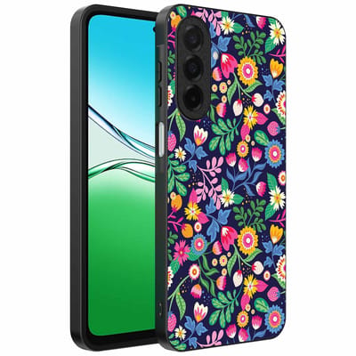 Geschikt voor Oppo A5 Telefoonhoesje met bloemen opdruk - TPU backcover case flower design - Smartphonica geschikt voor Oppo A5
