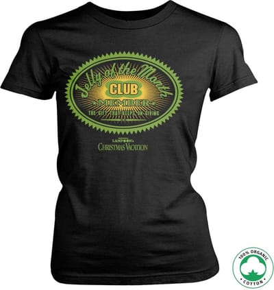 National Lampoon's Christmas Vacation Dames Tshirt -S- Jelly Of The Month Organic Zwart