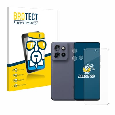 Screenprotector voor Motorola Edge 50 Neo (Voor+Camera) Beschermglas transparant