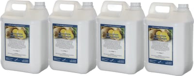 Bodylotion Fresh Ginger 5 Liter - set van 4 stuks - navulling - Voordeelverpakking