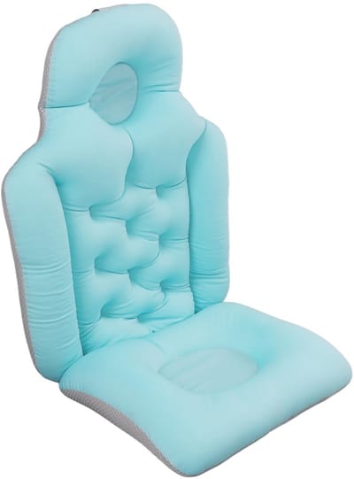 Dailygoods- Badkuipkussen Perfecte Ondersteuning - Badkussen voor Volwassenen - Hoofdsteun - Sneldrogend - Ophanggat - Comfortabel Ontspannen