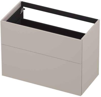 INK - Onderkast 2 Laden Push To Bestaande Uit: - 900x450x650 Mm - Mat Kasjmier Grijs