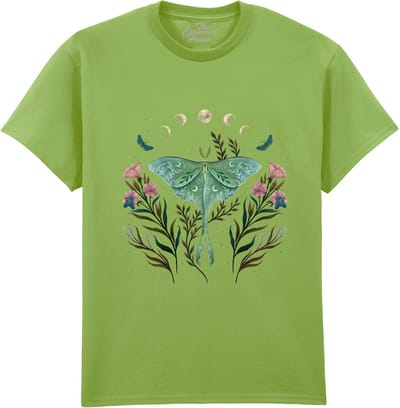 Vlinder Bloemen Luna And Forester The Coloured House T-shirt M