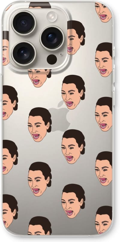 Case Company® - Hoesje geschikt voor iPhone 16 Pro hoesje - Ugly Cry Call - Soft Cover Telefoonhoesje - Bescherming aan alle Kanten en Schermrand