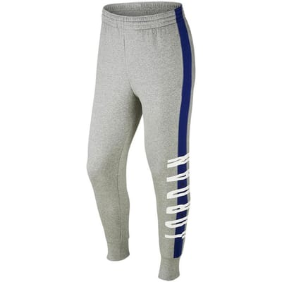 Jordan Patchwork Logo Joggingbroek Met Elastiek En Warme Manchetten Heren Broeken Grijs 845388-063 S gray