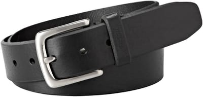 FOSSIL Leren Riem Joe Belt W95 Black Zwart