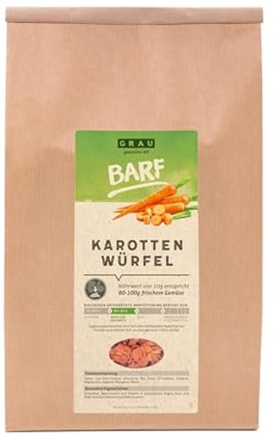Gedroogde Wortelen voor BARF Hondenvoeding - Gezonde Groenten