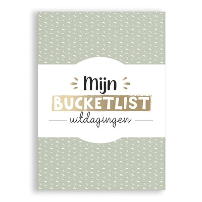 Fyllbooks - Mijn Bucketlist Uitdagingen - Invulboek - Bucketlist Boek