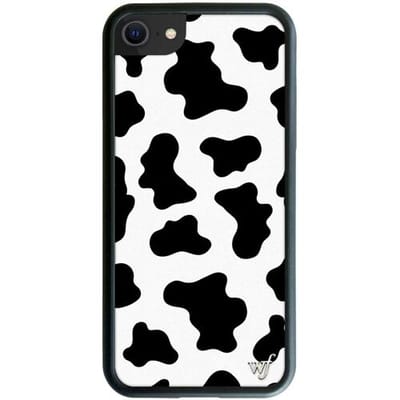 ShieldCase Holy Cow Hoesje geschikt voor Apple iPhone 8 / geschikt voor Apple iPhone 7 TPU hoesje - Kwalitatieve backcover - Koe patroon - Koeienprint