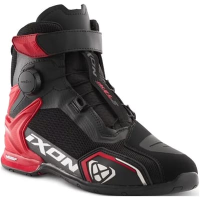Ixon Bull 2 Air Zwart Wit Rood Motorschoenen - Laars