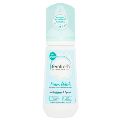 Femfresh Rose & Cotton Flower Extracts Intieme Schuimwas - 150 ml