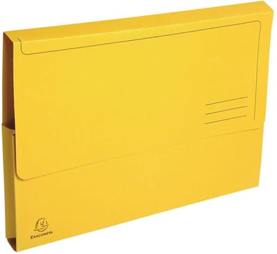 Exacompta 10x FOREVER® Pak van 5 pocketmappen 290g/m2 - 24x32cm voor A4 - Geassorteerd - 46971E