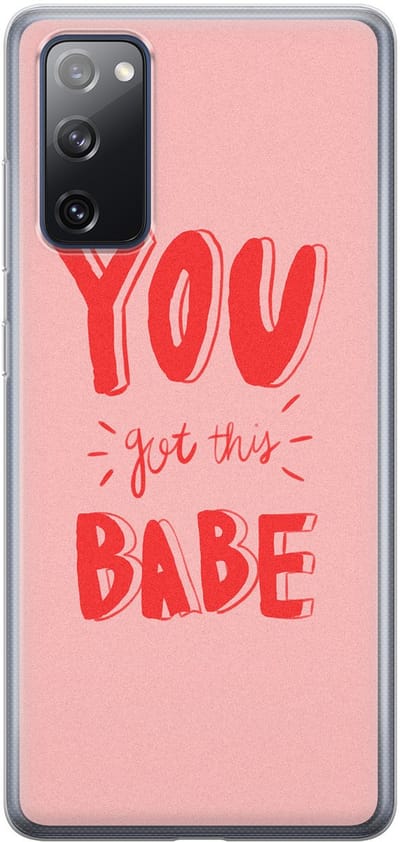 Leuke Telefoonhoesjes - Hoesje geschikt voor Samsung Galaxy S20 FE - Where to go next - Soft case - TPU - Roze