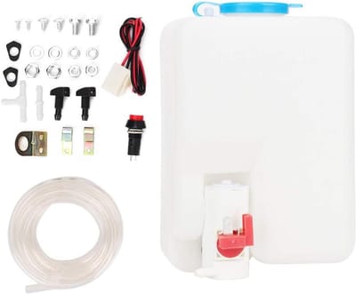 Universele ruitenwisserbladenset voor het reinigen van 12 V 18 l tank voor ruitenwissers Ruitenwisserbladenset voor 12 V auto - 18 liter tank - Reiniging ruitenwissers