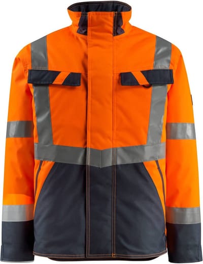Mascot Safe Light Winterjas 15935-126 - hi-vis oranje/donkermarine - 2XL