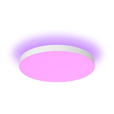 Philips Hue Datura paneellamp - wit en gekleurd licht - rond (klein) - wit