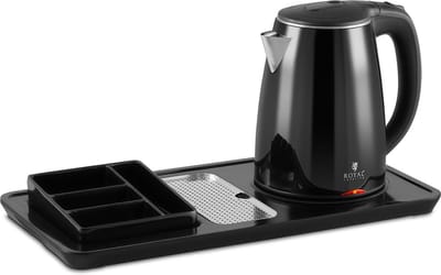 Waterkoker - koffie- en theestation - 1,2 L - 1800 W - draadloos - Royal Catering