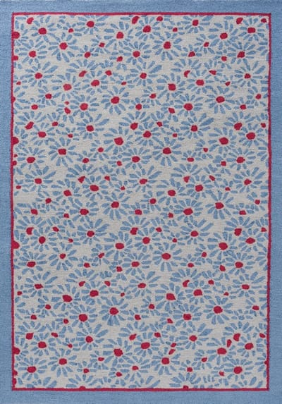 Laura Ashley Thorncliff Daisy Sky Blue 480308 - 140 x 200 cm