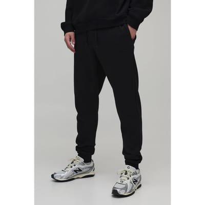 Essential BM Signature Slim Fit Jogger | Black | Size XS