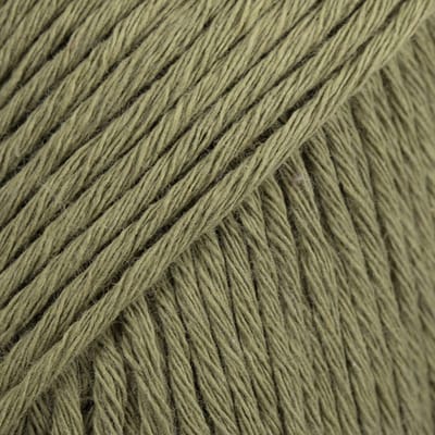 DROPS Cotton Light Uni Colour - 12 kakigroen - Katoen/Polyester Garen