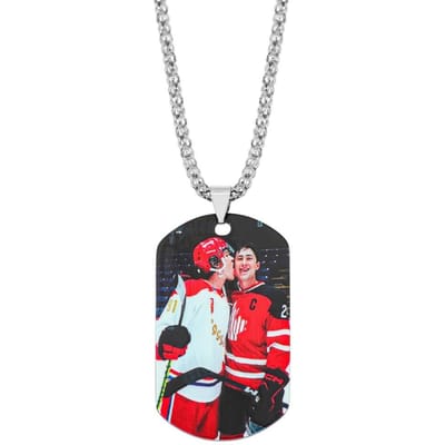 Colliers Rivaux Chauffants pour Hommes Femmes Impression UV Bijoux Personnages d'Émission de Télévision Ilya Rozanov Shane Hollander Cadeaux pour Amis black