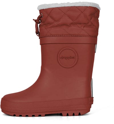 Druppies Baby - Warm Gevoerde Laarsjes - Kraamcadeau - Meisje - Jongen - Red Velvet - Maat 21