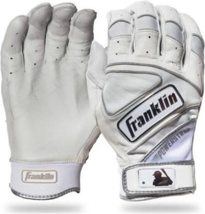 Franklin Honkbal/Softbal Slaghandschoenen Volwassenen| Maat M Kleur White