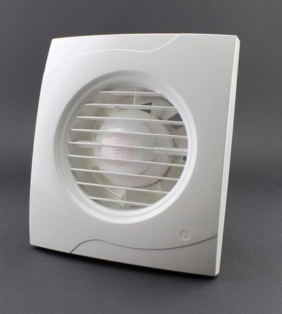 Stille Badkamerventilator 100 mm voor Vochtafvoer