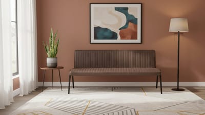 Eetkamerbank Microvezel 175 cm – - Grijs - cm – Comfortabele Moderne Bank - Medahomestore