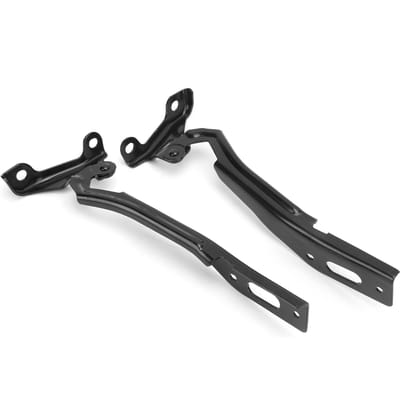 2 stuks Motorkap Scharnieren 60120TR0A00ZZ Roestvrij Staal Reparatie Vervanging voor Honda Civic SE 2015 black