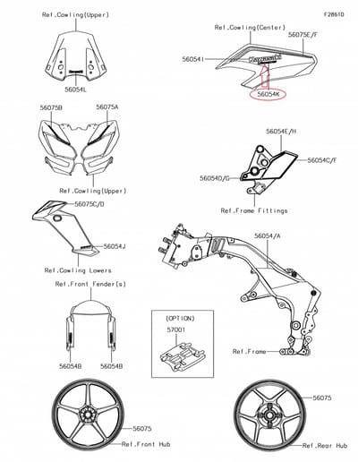 Autocollant stickers VERSYS chromé pour moto Kawasaki 1000 Versys 560542127 Neuf