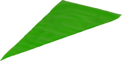 One Way Spuitzak comfort green - 300x170 mm - rol 10 stuks