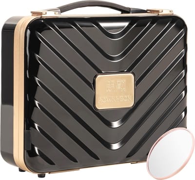 Draagbare Make-up Case met Verlichting en Spiegel - Organizer voor Reizen