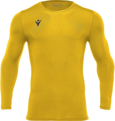 Macron Holly Tech Underwear Shirt Lange Mouw Heren - Geel | Maat: XXL/3XL