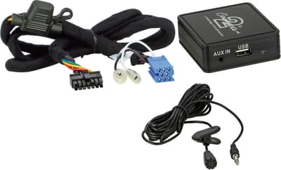 Bluetooth Adapter Peugeot 206/ 307/ 406/ 407/ 607/ 807 met ISO connector