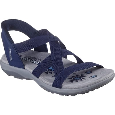 Skechers REGGAE SLIM - STRETCH FLEX Dames Sandalen - Navy